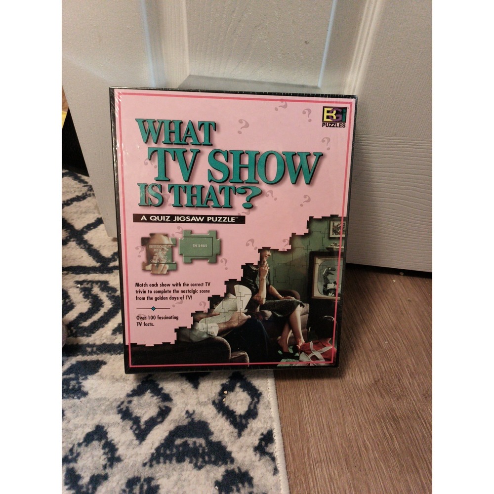 Jigsaw Puzzle What TV Show is That?  Buffalo Games 100+ TV Facts 1998 BRAND NEW